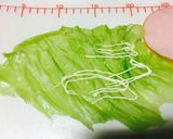 簡単かわいいハムキャベツロール♡作り方3写真