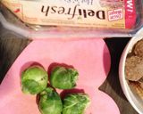 芽キャベツとミートボールの串焼き♡焼鳥風作り方1写真