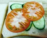 朝食はこれ！BLTトーストサンド作り方3写真