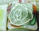 朝食はこれ！BLTトーストサンド作り方4写真