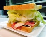 朝食はこれ！BLTトーストサンド作り方5写真