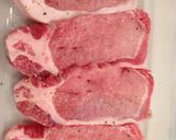 クレージーソルトで味付け♡とんかつ作り方1写真