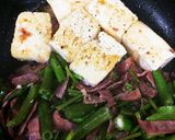 空芯菜と豆腐とハムのチャンプルー作り方4写真