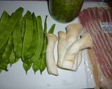 バジルソース２を使ったモロッコ豆作り方1写真