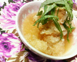 おろし厚揚げ☆あっさり柚子胡椒風味♪♪作り方7写真