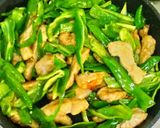 鶏ムネ肉とピーマンの炒めもの作り方5写真