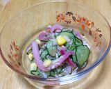 酢玉ねぎときゅうりの洋風酢の物作り方4写真