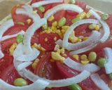 農園レシピ・トマトと夏野菜のピッツア♪作り方4写真