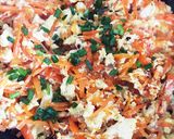 人参大量消費！鶏胸肉と人参の卵とじ作り方5写真
