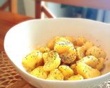 レンジで10分★ジャガイモの味噌バター作り方6写真
