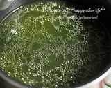 鶏のゆで汁で作る！ワカ玉スープ作り方1写真