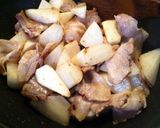 簡単♪うまうま♪大根と豚バラの炒め煮献立作り方3写真