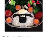ちょー簡単 ひつじのショーン キャラ弁作り方5写真