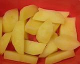 夏野菜とバラ肉甘辛炒め作り方1写真
