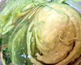 バターなし！おいっしい抹茶マーブルケーキ作り方3写真