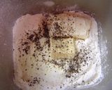 クリームチーズと黒コショウの食パン作り方1写真