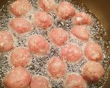肉団子の甘酢あん♪ふわふわ＆王道の味☆作り方5写真