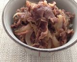 シンプルな牛丼作り方8写真
