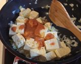 簡単ごちそう！豆腐の辛味噌炒め作り方5写真