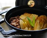 cafeごはん♪甘辛ミンチの卵とじ丼作り方15写真