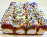 ランチ＆おやつ♪たこ焼き風ちぎりパン作り方16写真