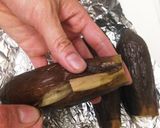 魚焼きグリルで作る焼きなす作り方7写真