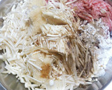 レンチンで簡単☆ヘルシー笠増し皮なし焼売作り方1写真