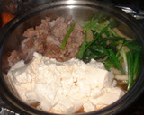 ♪簡単すき焼き風＾＾無水鍋だと便利作り方2写真