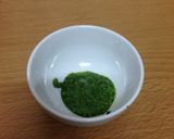 【離乳食中期】モロヘイヤのサラダ作り方6写真
