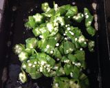 美味い！オクラのバターじょうゆ炒め！作り方3写真