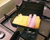 時短♡ハム4枚でお弁当のおかず3品♡作り方8写真