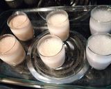 レンジで簡単♪自家製豆乳でミルクプリン♡作り方8写真