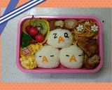 ざっくぅキャラ弁作り方2写真