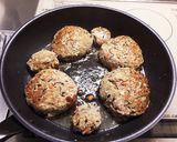 節約！簡単！ 肉汁 豆腐ハンバーグ作り方8写真