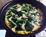 キッシュ風♡ほうれん草とベーコンの卵焼き作り方9写真