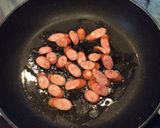 バジル味のトマト玉ねぎたっぷりパスタ作り方3写真