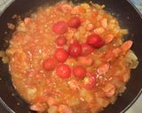 バジル味のトマト玉ねぎたっぷりパスタ作り方6写真