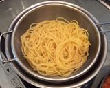 バジル味のトマト玉ねぎたっぷりパスタ作り方7写真