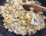 ★残りご飯で★まるかつちりめんチャーハン作り方5写真