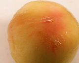裏ワザ❢桃の皮の脱がせ方作り方3写真