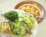冷た〜い！夏野菜満載！冷や汁〜❤️作り方13写真