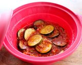 オシャレ夏野菜！ズッキーニのケチャップ煮作り方4写真