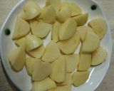 ポテト炒め青のり風味作り方1写真