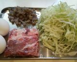 蒟蒻入り とん平焼き作り方1写真