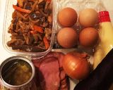オムライス⁈ 中身に 切り干し大根煮を♡作り方1写真