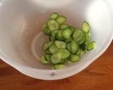 基本の酢の物☆まろやか味きゅうりとわかめ作り方3写真