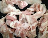 ハマる♡豚バラ肉のピリ辛アジアン丼作り方2写真