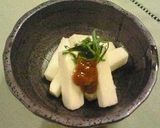 山芋の梅肉和え作り方7写真