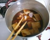 簡単！ 油揚げと 鶏ささみの 和風煮♪作り方4写真