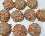 きんぴら風味の豚肉ハンバーグ作り方5写真